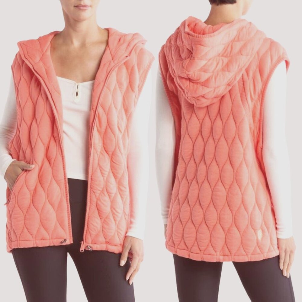 💙💖 FP Free People Movement Dream Big Quilted Vest